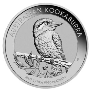 Platynowa moneta Kookaburra 2021 - 110 uncji platyny