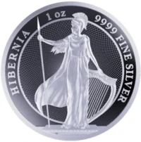 Srebrna moneta Hibernia 2022 - 1 uncja srebra