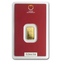 sztabka złota LBMA 2 gramy