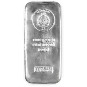Sztabko-moneta Argor Heraeus Niue -1 kg srebra