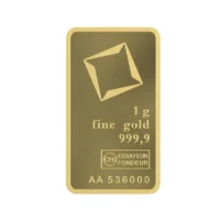 Sztabka złota Valcambi 1 gram