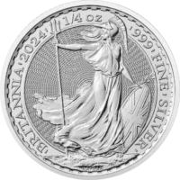Srebrna moneta Britannia – 14 uncji srebra
