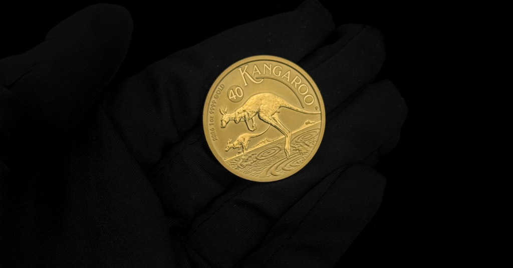 Złota moneta 1 oz Australijski Kangur