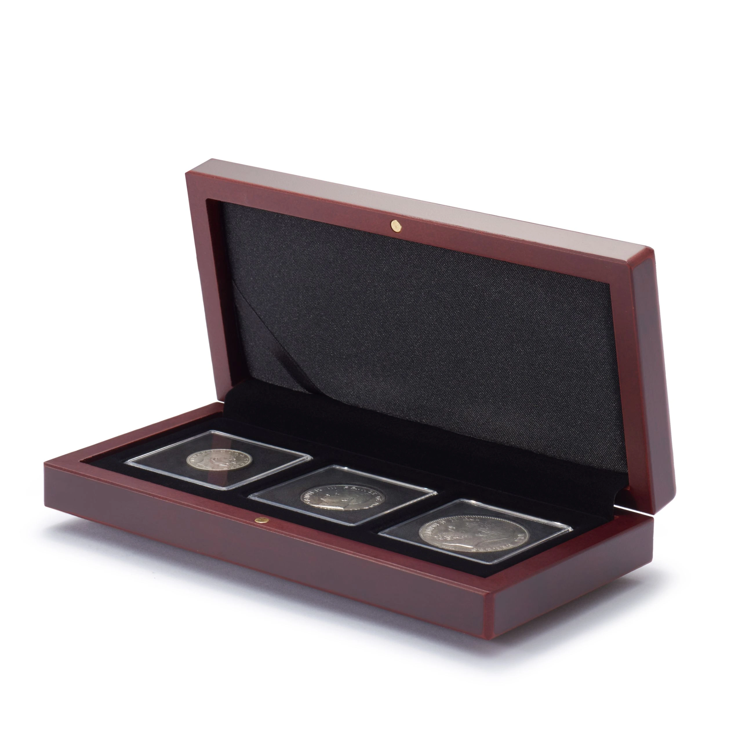 Etui Volterra na 3 monety w kapslach Quadrum