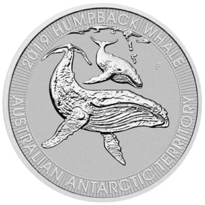 Platynowa moneta Australian Humpback Whale 2019 - 13 uncja platyny