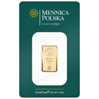 Sztabka Złota Mennica Polska 5 gramów