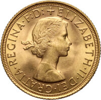 Złoty moneta Brytyjski Suweren 7,32 g