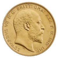 Złoty moneta Brytyjski Suweren 7,32 g